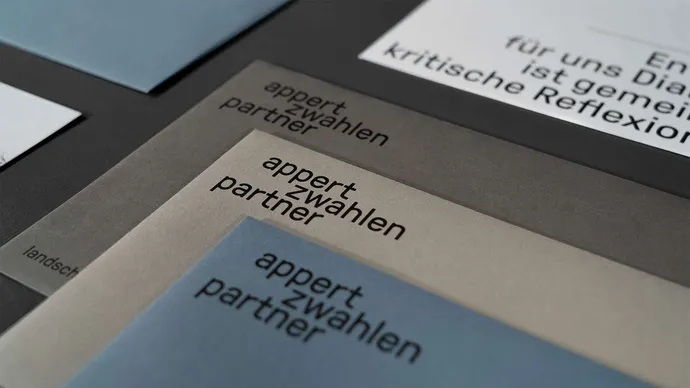 appert zwahlen partner landschaftsarchitekten corporate design briefschaft 007