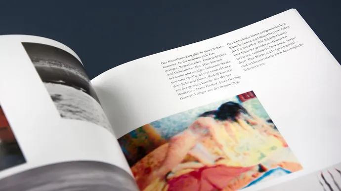 kunsthaus zug kunst corporate design editorial buch gestaltung 3