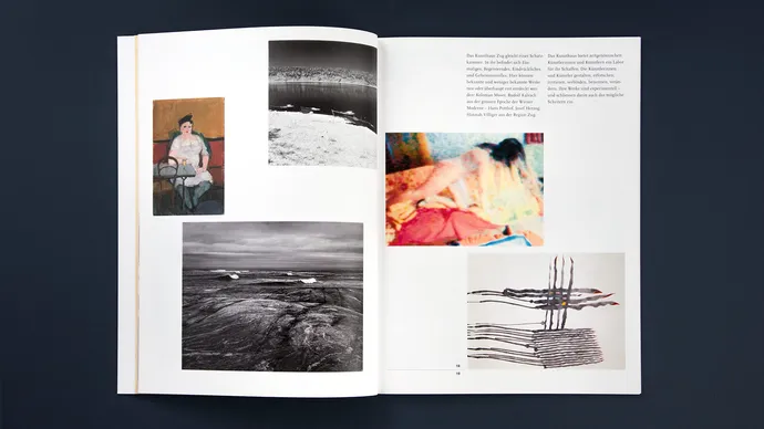 kunsthaus zug kunst corporate design editorial buch gestaltung 5