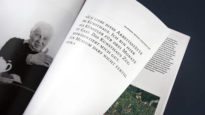 kunsthaus zug kunst corporate design editorial buch gestaltung 8