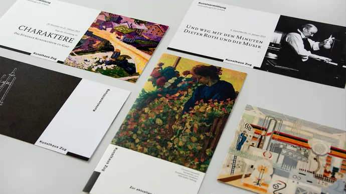kunsthaus zug kunst corporate design editorial flyer gestaltung 19