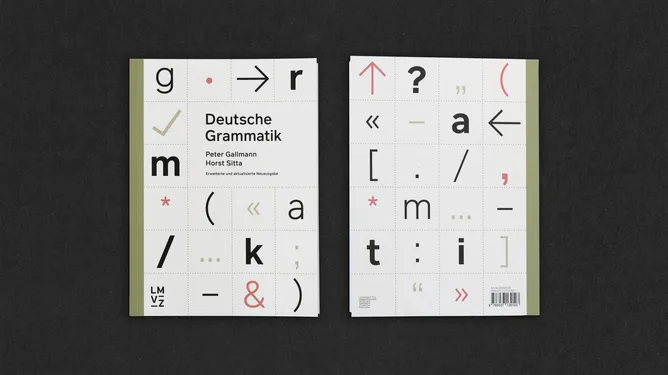lehrmittelverlag zuerich lmvz grammatik lehrmittel peter gallmann horst sitta editorial design buch gestaltung cover