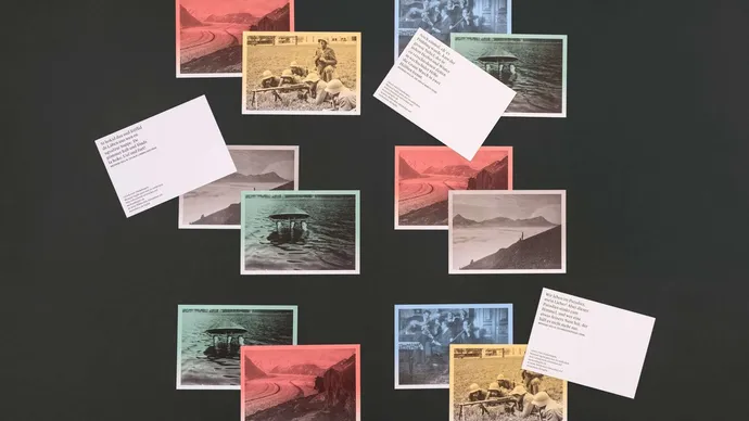meinrad inglin stiftung luzern corporate design postkartenset