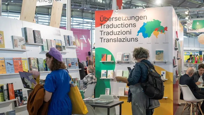 sbvv schweizer buchhandels und verlags verband schweizer messestand frankfurter buchmesse 2