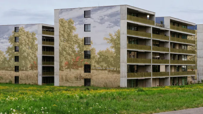 schellenmatt wandbild fassade kunst malerei 011