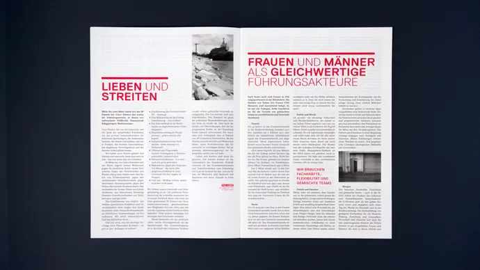 sp sozialdemokratische partei emmen editorial zeitschrift magazin periodika brochuere heft 6