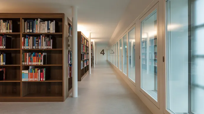 signaletik zhb zentral und hochschul bibliothek luzern 2019