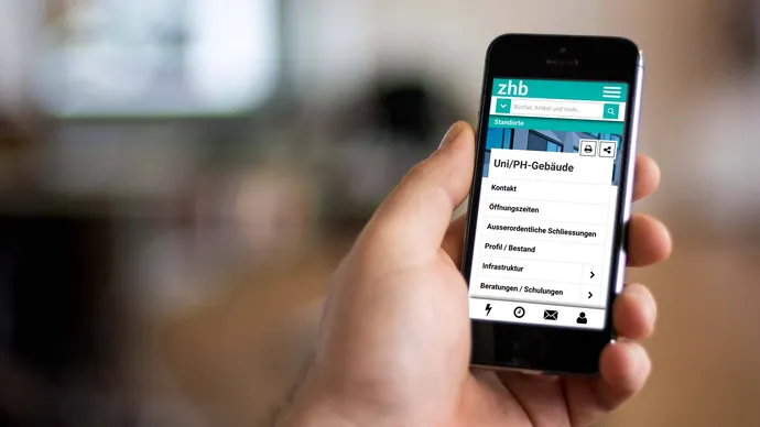 zhb zentral und hochschul bibliothek luzern corporate design webdesign ui ux 9