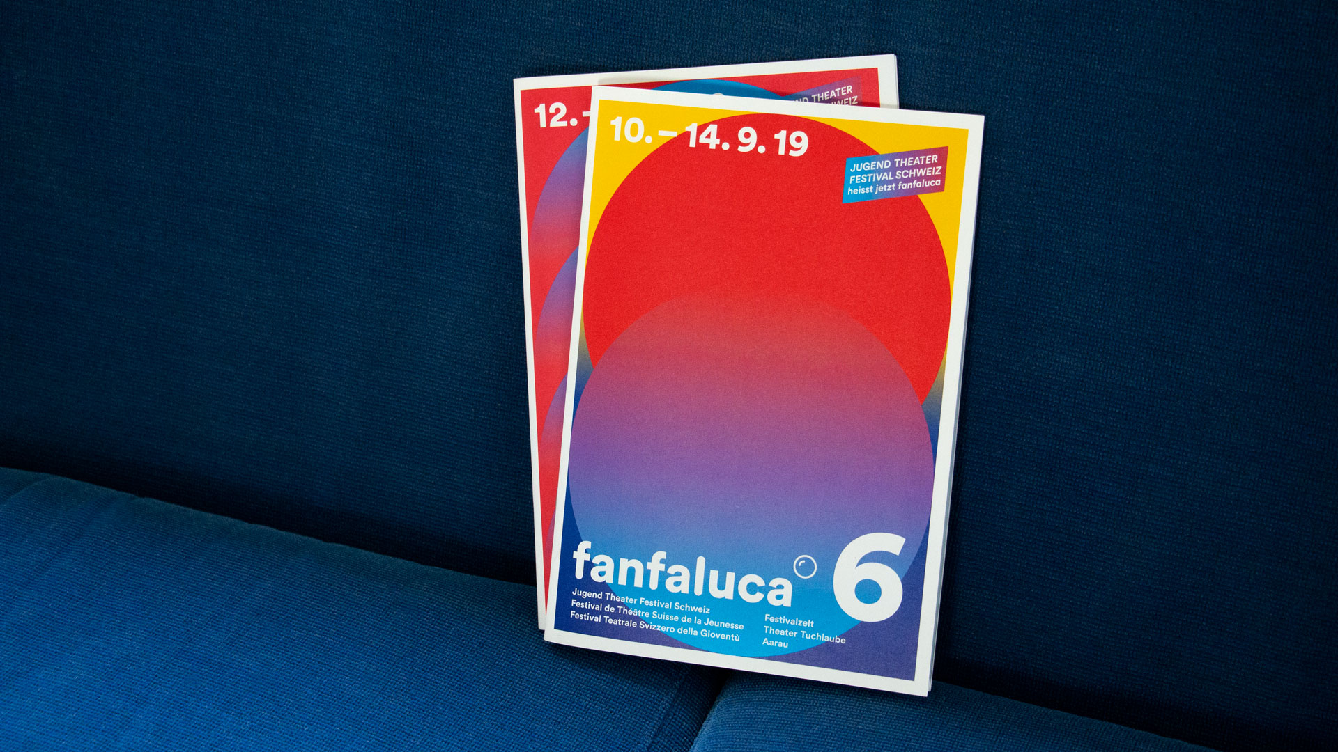 Fanfaluca – Jugend Theater Festival Schweiz — Corporate Design, Plakate, Flyer, Animationen — l’équipe visuelle – Grafik und Werbung