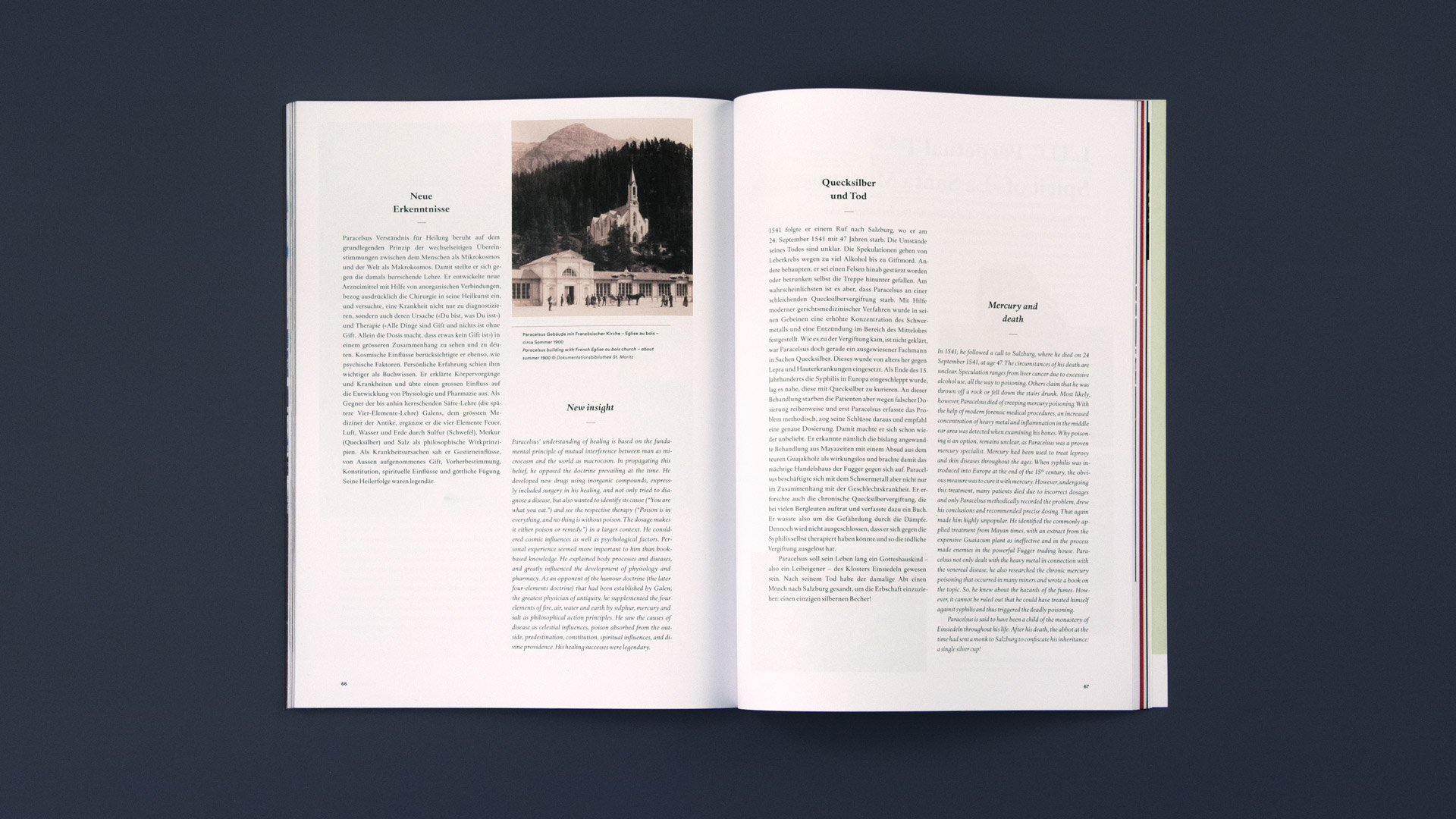 l’équipe [visuelle] Suvretta House Magazine Edition Stephan Witschi Editorial Design