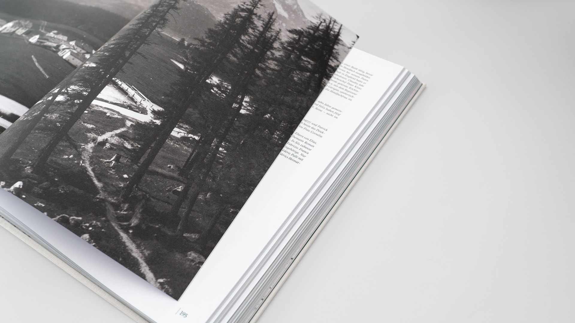 Silser Familienfotografien – Buchgestaltung für die Edition Stephan Witschi — l’équipe visuelle — Grafikatelier