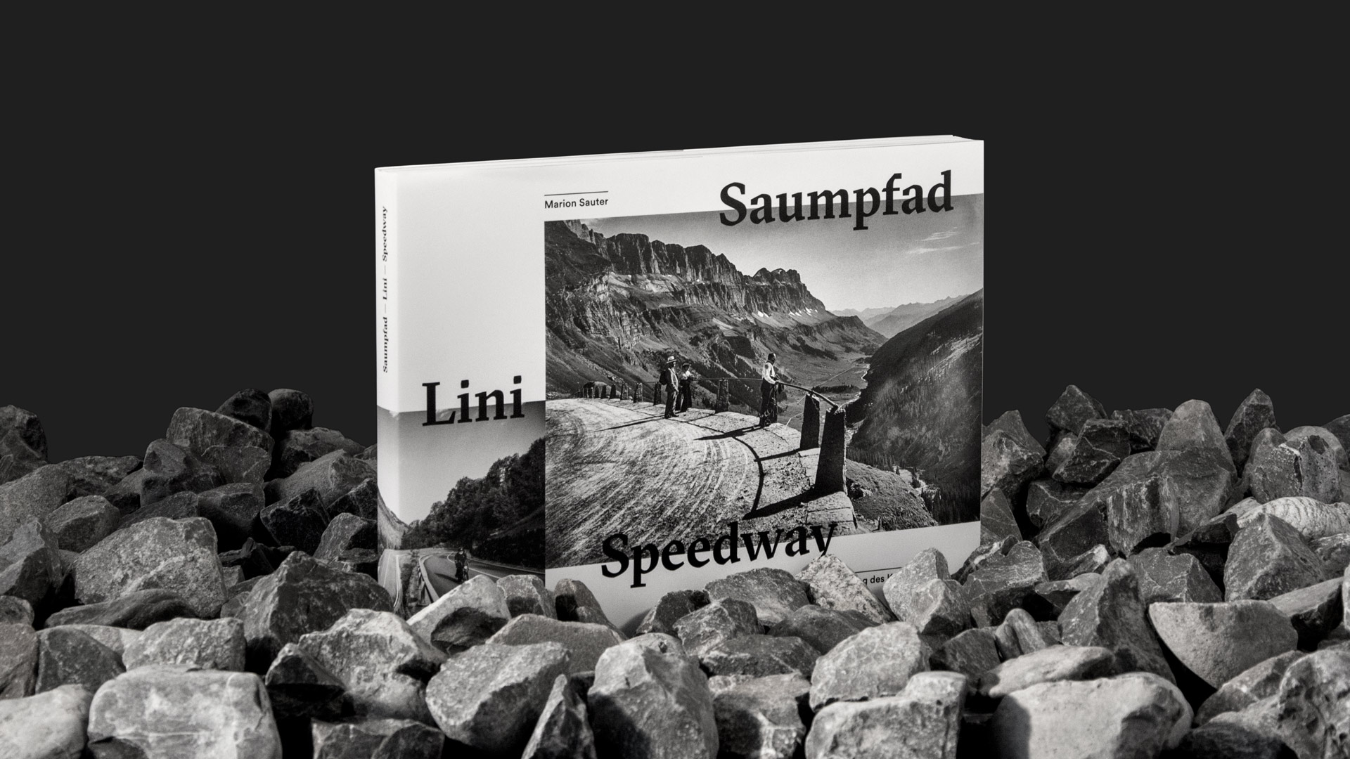 l’équipe [visuelle] – Saumpfad - Lini - Speedway – Buch, Klausenpass, Gestaltung, Grafik, Editorial Design, Agentur, Luzern, Emmenbruecke, Edition Typoundso