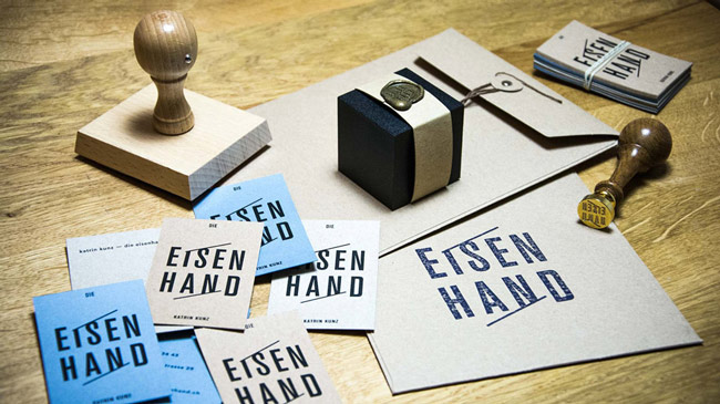 l’équipe [visuelle] Die Eisenhand Katrin Kunz Corporate Design Web Design